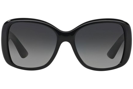 Okulary przeciwsłoneczne Prada PR32PS 1AB5W1 Polarized Oversize Czarne