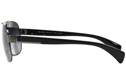Okulary przeciwsłoneczne Prada PR52PS 5AV5W1 Polarized Pilotki (Aviator) Srebrne