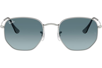 Слънчеви очила Ray-Ban Hexagonal RB3548N 003/3M Заоблени Сребърна