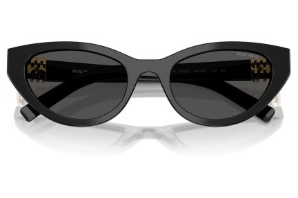 Okulary przeciwsłoneczne Miu Miu MUA04S 16K08Z Kocie oczy Czarne