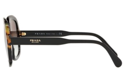 Okulary przeciwsłoneczne Prada PR16US 3890A7 Oversize Czarne