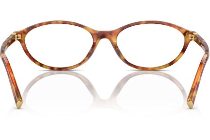Okulary korekcyjne Miu Miu MU09XV 4BW1O1 Owalne Havana
