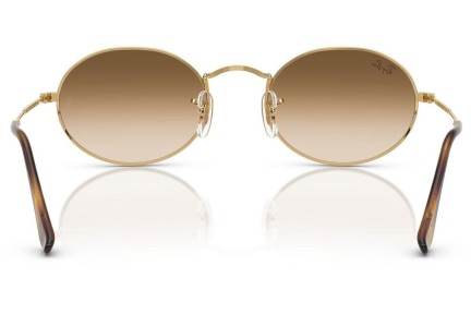 Слънчеви очила Ray-Ban Oval RB3547 001/51 Tiny Златна