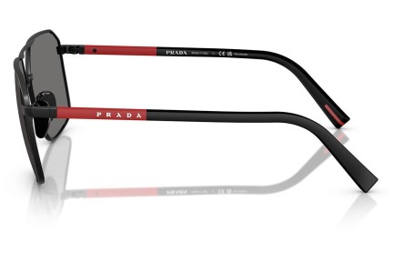 Слънчеви очила Prada Linea Rossa PSA50S 1BO02G Polarized Правоъгълни Черна