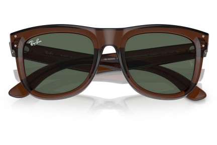 Ochelari de soare Ray-Ban Wayfarer Reverse RBR0502S 6709VR Pătrați Maro