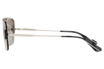 Okulary przeciwsłoneczne Prada PR56VS 1BC4S1 Kwadratowe Srebrne