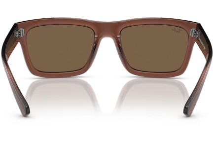 Слънчеви очила Ray-Ban Warren RB4396 667873 Правоъгълни Кафява