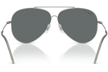 Слънчеви очила Ray-Ban Aviator Reverse RBR0101S 004/81 Polarized Пилотни Сребърна