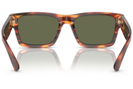 Okulary przeciwsłoneczne Prada PR25ZS 16S03R Polarized Prostokątne Havana