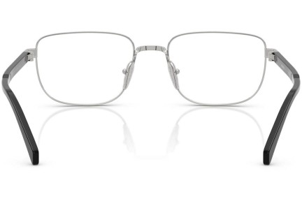 Okulary korekcyjne Prada PRB51V 1BC1O1 Prostokątne Srebrne