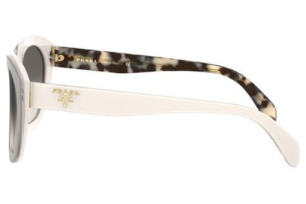 Okulary przeciwsłoneczne Prada PR16XS 08C02C Kwadratowe Beżowe