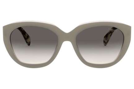 Okulary przeciwsłoneczne Prada PR16XS 08C02C Kwadratowe Beżowe
