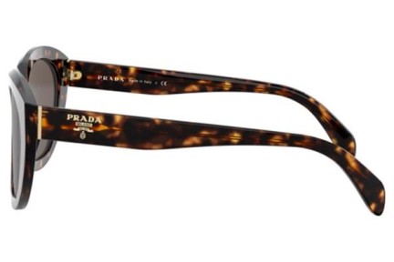 Okulary przeciwsłoneczne Prada PR16XS 2AU8C1 Kwadratowe Havana