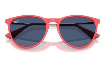 Okulary przeciwsłoneczne Ray-Ban Junior Junior Erika RJ9060S 718180 Kwadratowe Czerwone