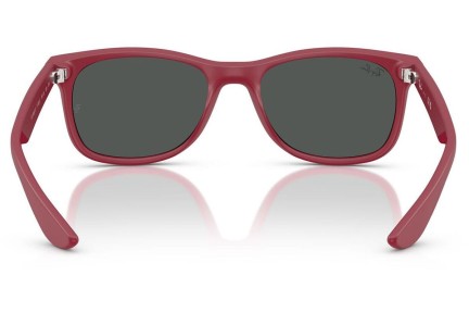 Okulary przeciwsłoneczne Ray-Ban Junior New Wayfarer Junior RJ9052S 717887 Kwadratowe Czerwone