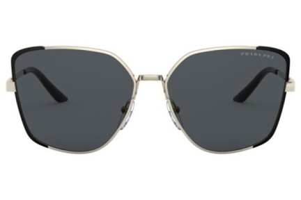 Okulary przeciwsłoneczne Prada PR60XS QE35Z1 Polarized Oversize Złote