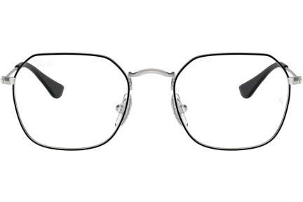 Очила Ray-Ban Junior RY9594V 4064 Правоъгълни Сребърна