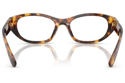 Okulary korekcyjne Miu Miu MU03WV 14L1O1 Prostokątne Havana
