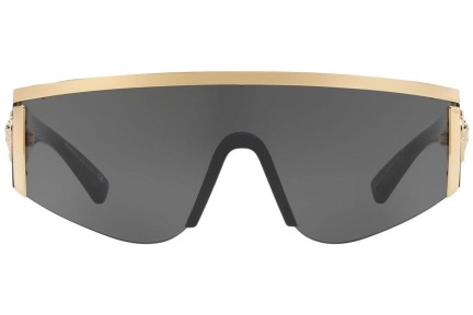 Okulary przeciwsłoneczne Versace VE2197 100087 Pojedyncze | Shield Złote