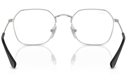 Очила Ray-Ban Junior RY9594V 4064 Правоъгълни Сребърна