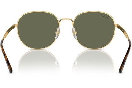 Слънчеви очила Ray-Ban RB3727D 001/9A Polarized Заоблени Златна