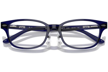Okulary korekcyjne Ray-Ban RX5427D 8288 Prostokątne Niebieskie