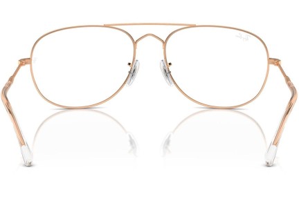 Ochelari Ray-Ban Bain Bridge RX3735V 3094 Pilot Aurii