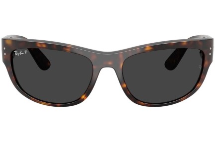 Okulary przeciwsłoneczne Ray-Ban RB2289 902/48 Polarized Prostokątne Havana