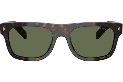 Слънчеви очила Prada PRB12S 17N20G Polarized Правоъгълни Хавана