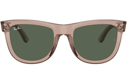 Ochelari de soare Ray-Ban Wayfarer Reverse RBR0502S 6727VR Pătrați Maro