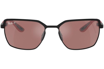 Слънчеви очила Ray-Ban RB3743M F102H2 Polarized Квадратни Черна