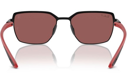 Слънчеви очила Ray-Ban RB3743M F102H2 Polarized Квадратни Черна