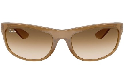 Okulary przeciwsłoneczne Ray-Ban Balorama RB4089 678951 Prostokątne Brązowe