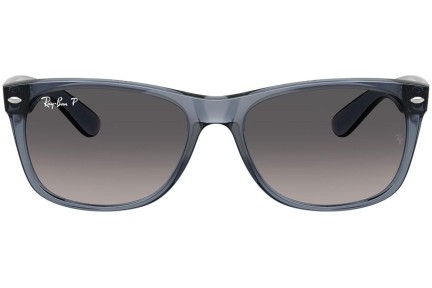 Слънчеви очила Ray-Ban New Wayfarer RB2132 6592M3 Polarized Квадратни Синя