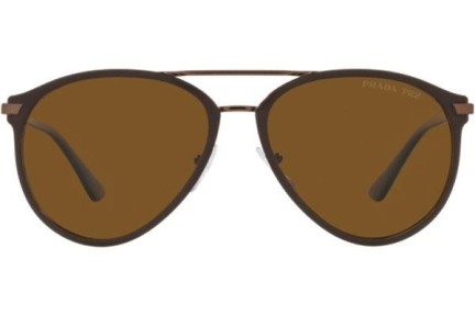 Слънчеви очила Prada PR51WS GAP01D Polarized Пилотни Кафява