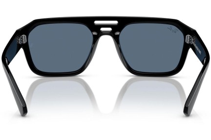 Слънчеви очила Ray-Ban Corrigan RB4397 667780 Flat Top Черна