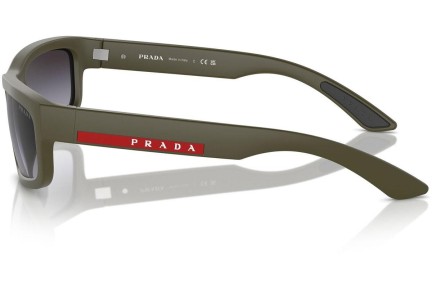 Ochelari de soare Prada Linea Rossa PS05ZS 15X09U Dreptunghiulari Verzi