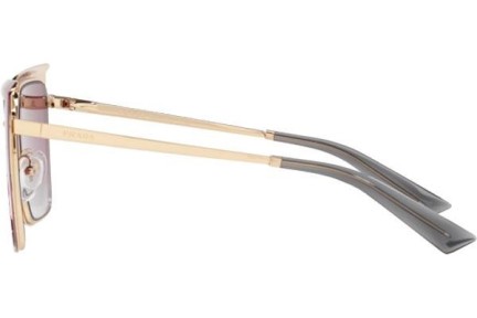 Okulary przeciwsłoneczne Prada PR58WS VIY412 Kwadratowe Czerwone