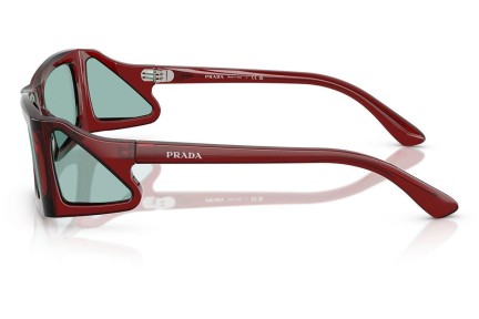 Слънчеви очила Prada PRB03S 12Z40K Правоъгълни Червена