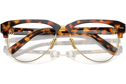 Okulary przeciwsłoneczne Miu Miu MU09ZS 19P08N blue-light [non-prescription] Browline Havana