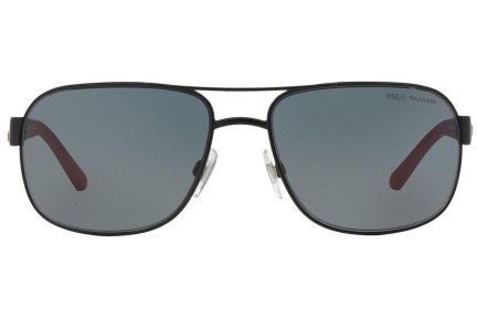 Okulary przeciwsłoneczne Polo Ralph Lauren PH3093 927781 Polarized Pilotki (Aviator) Czarne