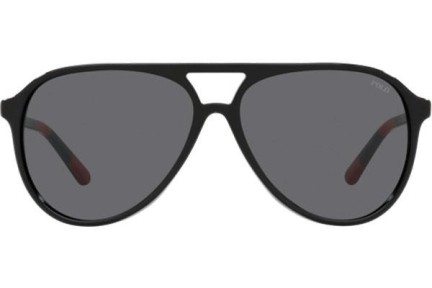 Okulary przeciwsłoneczne Polo Ralph Lauren PH4173 500187 Pilotki (Aviator) Czarne