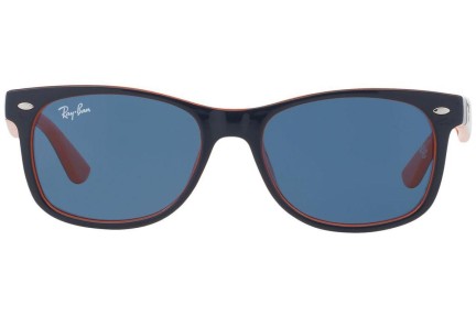 Okulary przeciwsłoneczne Ray-Ban Junior New Wayfarer Junior RJ9052S 178/80 Kwadratowe Niebieskie