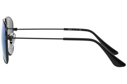 Okulary przeciwsłoneczne Ray-Ban Junior Aviator Junior RJ9506S 201/55 Pilotki (Aviator) Czarne