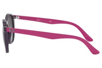 Okulary przeciwsłoneczne Ray-Ban Junior RJ9070S 70218G Okrągłe Fioletowe
