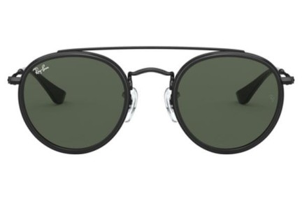Okulary przeciwsłoneczne Ray-Ban Junior RJ9647S 201/71 Okrągłe Czarne