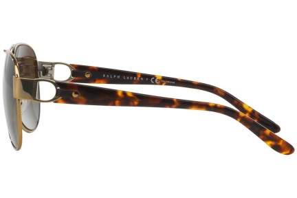 Okulary przeciwsłoneczne Ralph Lauren RL7047Q 9116T5 Polarized Pilotki (Aviator) Złote