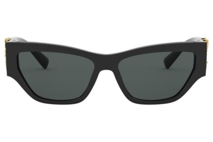 Okulary przeciwsłoneczne Versace VE4383 GB1/87 Kocie oczy Czarne