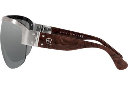 Okulary przeciwsłoneczne Ralph Lauren RL7070 90016G Pojedyncze | Shield Srebrne