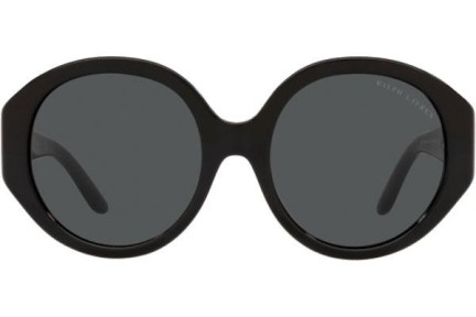 Okulary przeciwsłoneczne Ralph Lauren RL8188Q 500187 Okrągłe Czarne